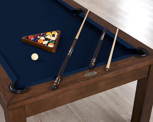 penelope pool table wiskey finish  rail detail