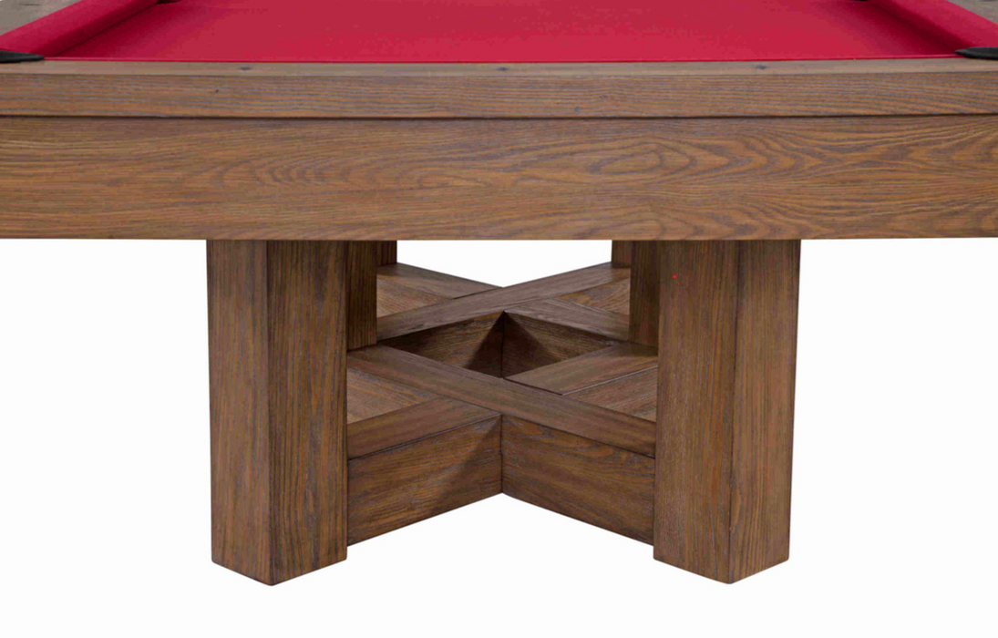 plank and hide covington pool table end