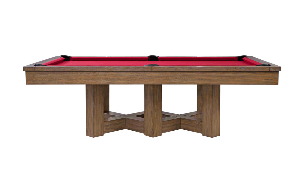 plank and hide covington pool table side