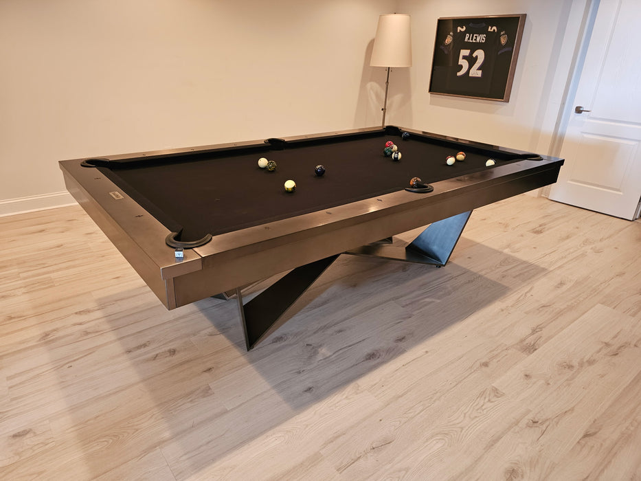 plank and hide essex pool table room corner