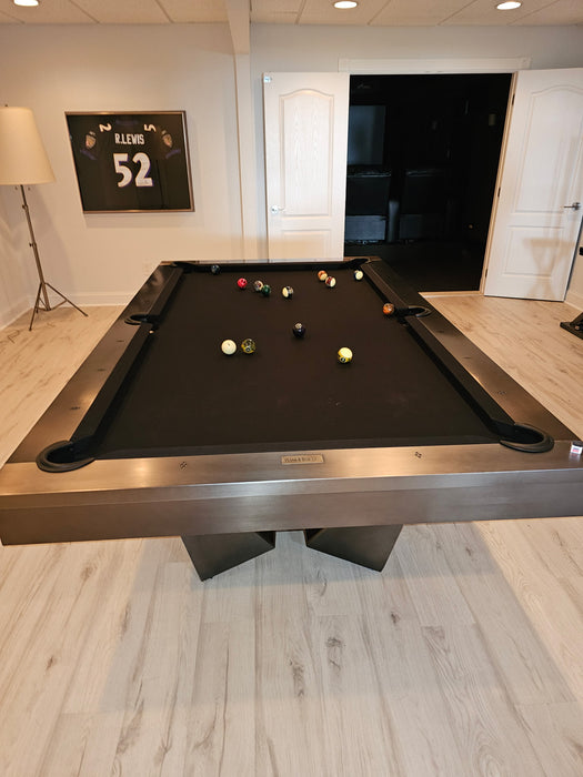 plank and hide essex pool table room rails