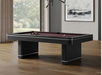 plank and hide deco pool table black room