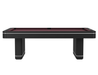 plank and hide deco pool table black side view