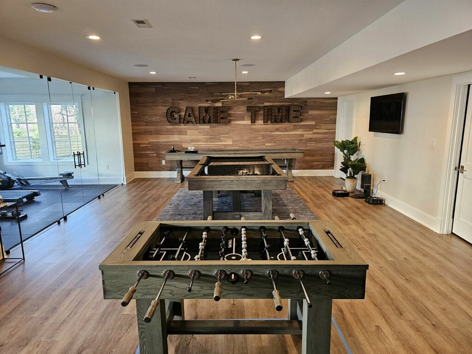 Plank and Hide Hamilton Pool Table