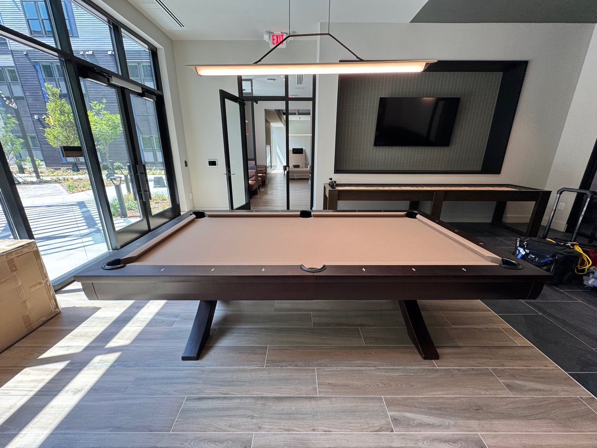 presidential reagan pool table side view 2