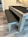 brunswick sanibel grey with matching bench seat 7'