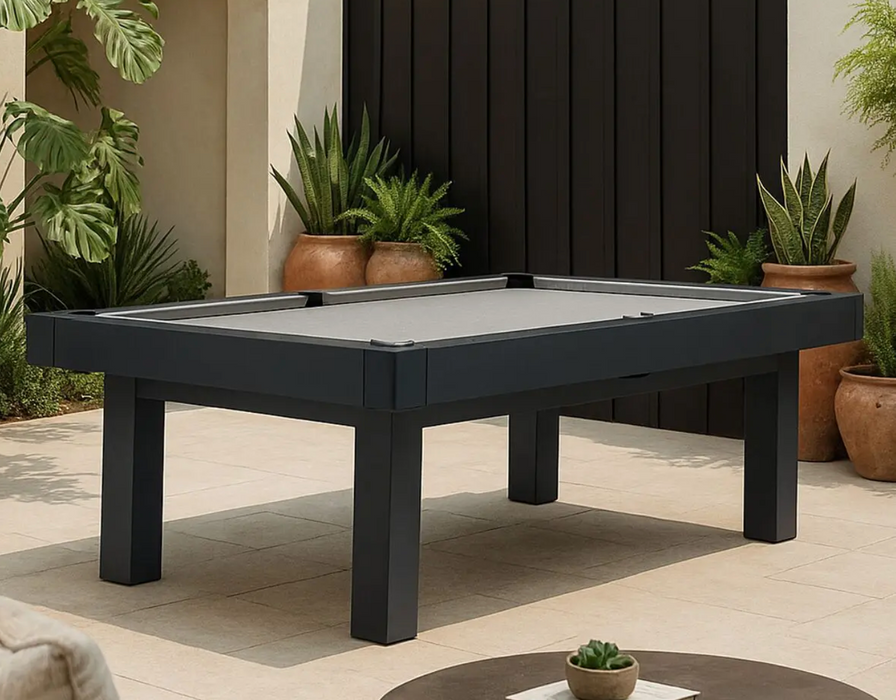 true billiards veranda poool table matte grey room 