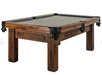 true billiards woodland pool table stock