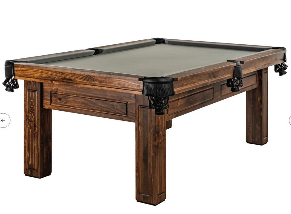 true billiards woodland pool table stock