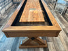 tustin shuffleboard american oak 22' detail