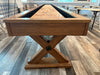 tustin shuffleboard american oak 22' leg