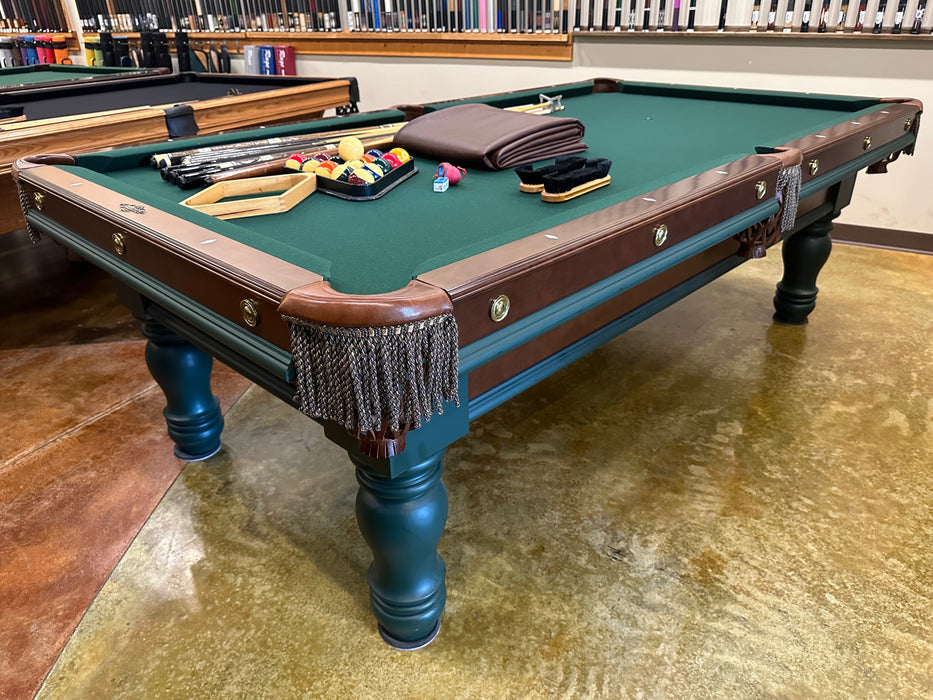 used Brunswick timber falls pool table main