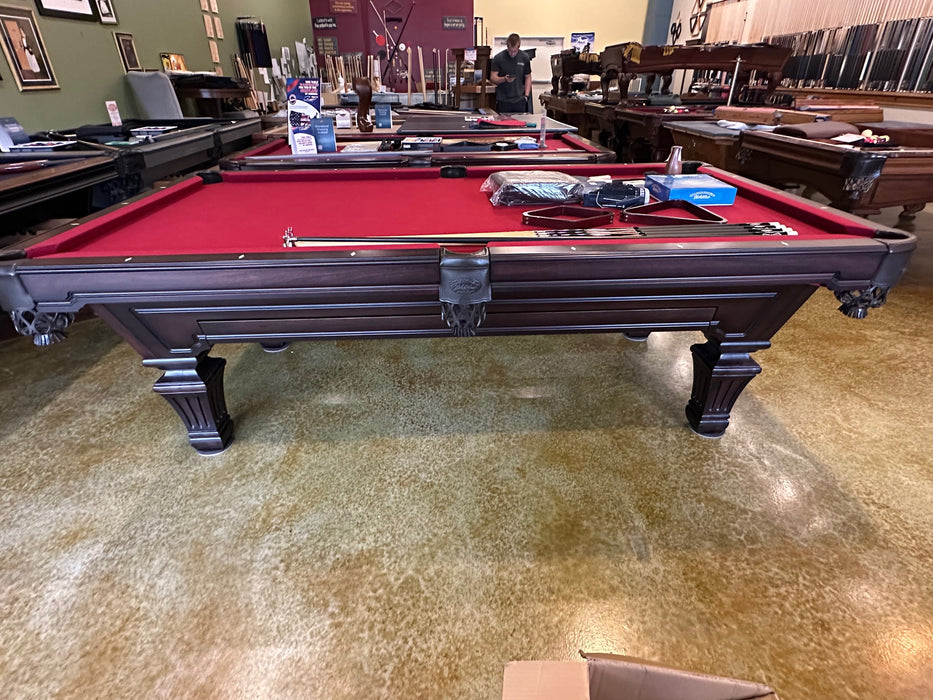 Used olhausen hampton 8' pool table side