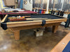 used brunswick brookstone pool table side