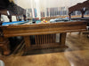 used brunswick mission 9' pool table end