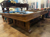 used brunswick mission 9' pool table main