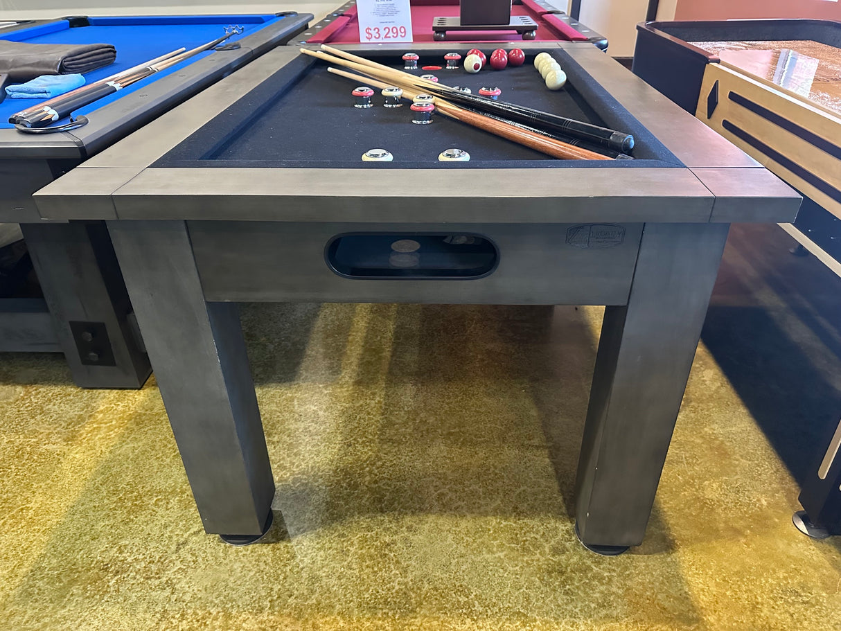 used legacy baylor bumper pool table  end