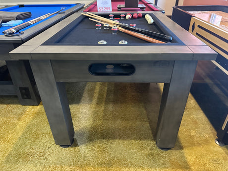used legacy baylor bumper pool table  end