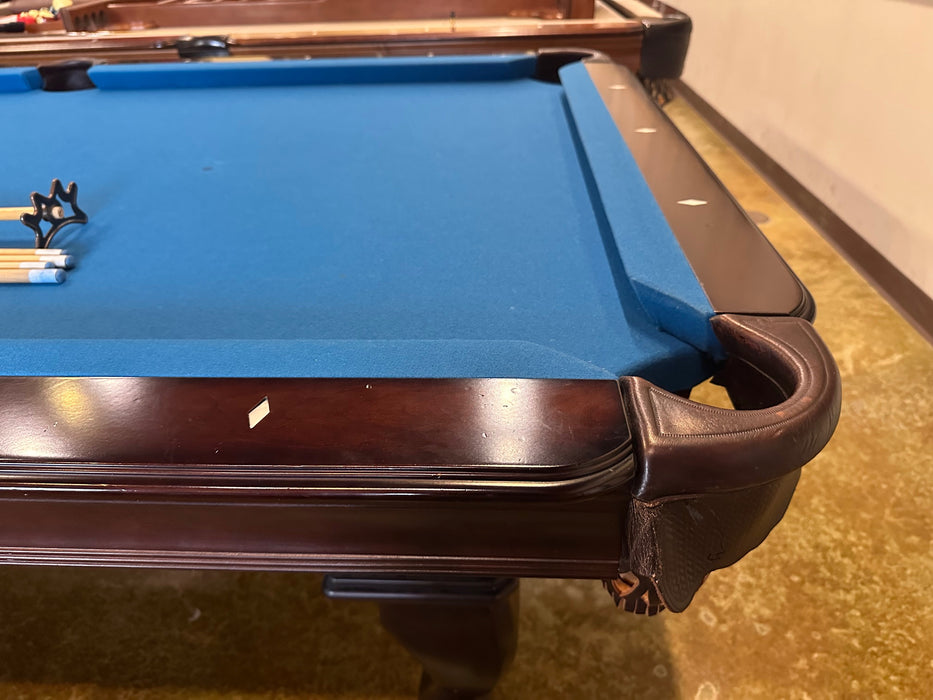 used olhausen eclipse 7' pool table pocket