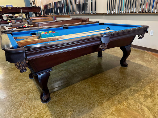 used olhausen eclipse 7' pool table  side