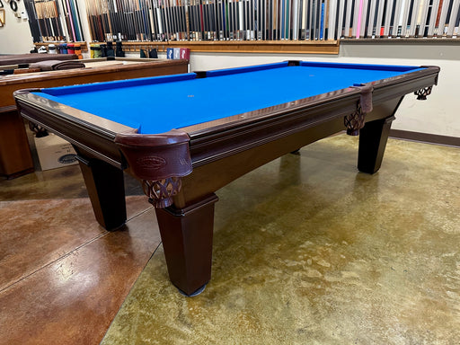 used olhausen belmont cherry 8' pool table main