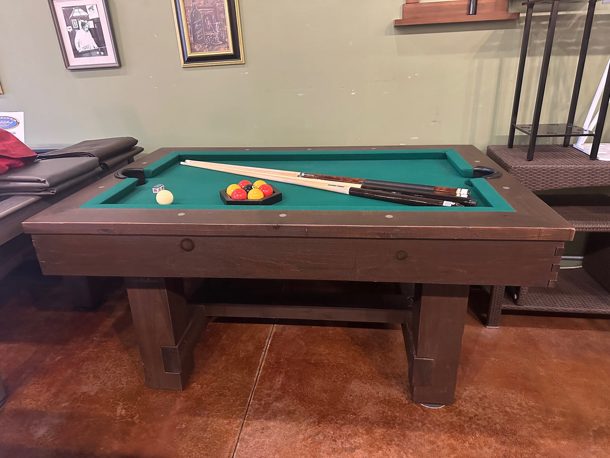 Used Olhausen Breckenridge 5' Quatro Pool Table