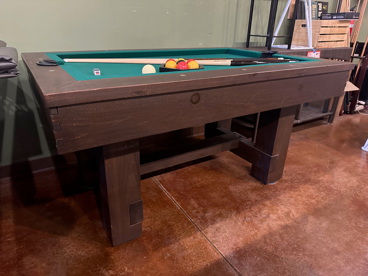 Used Olhausen Breckenridge 5' Quatro Pool Table
