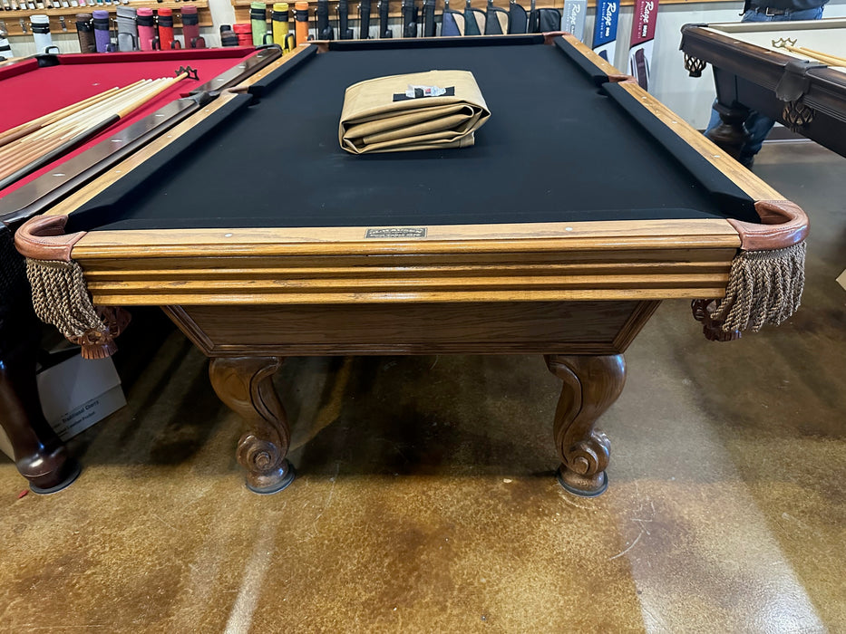 Used Olhausen Classic Oak 8' Pool Table