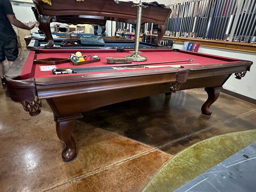 used olhausen eclipse 8' pool table side