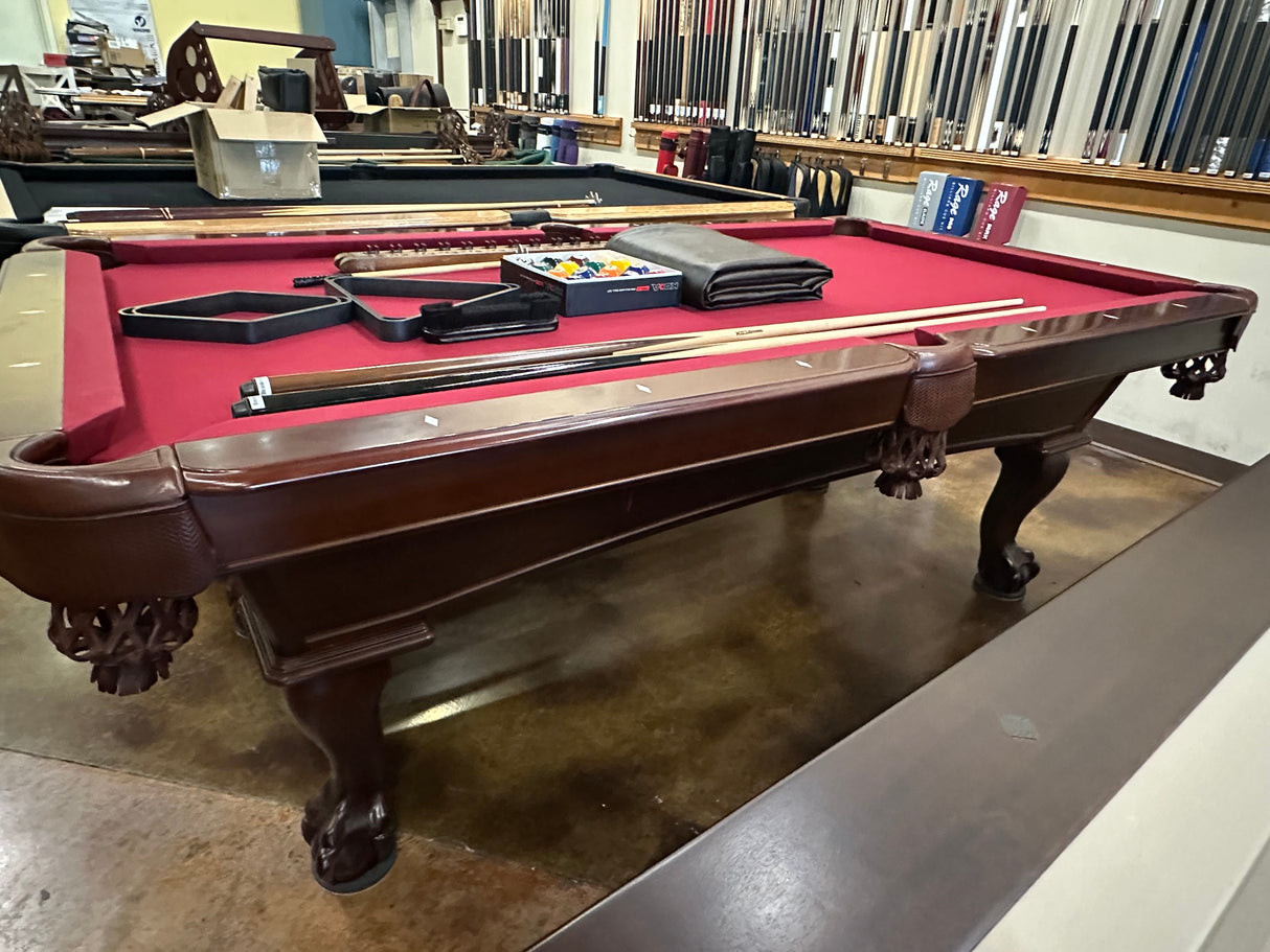 Used Olhausen 7' Gabriel Pool table side view