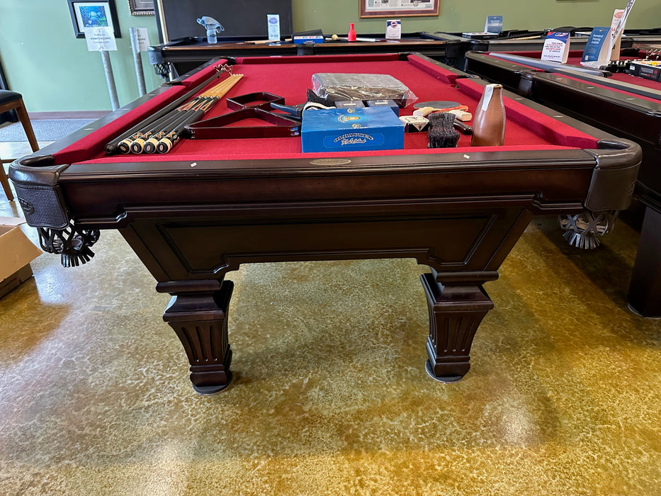 Used olhausen hampton 8' pool table end