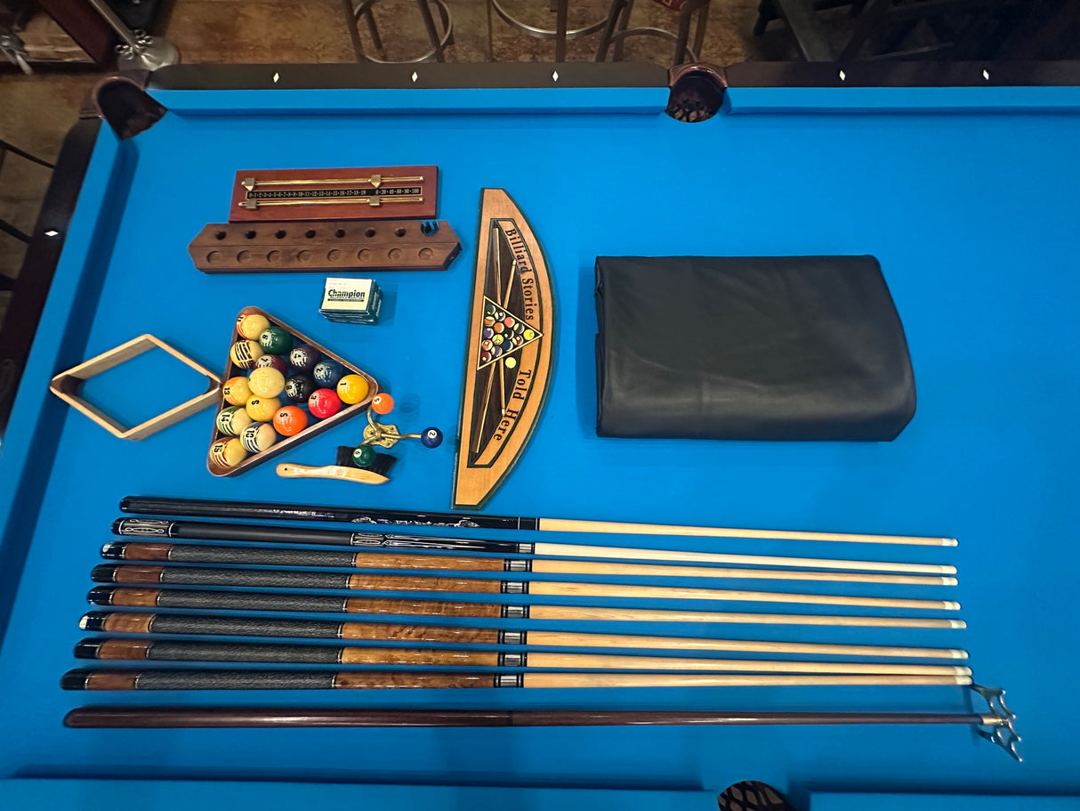 Used Olhausen Santa Ana 9' pool table accessories