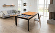aramith vintage fusion dining pool table room rendering