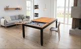 aramith vintage fusion dining pool table room rendering