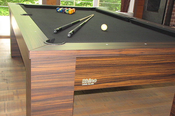 canada billiard rhino pool table detail