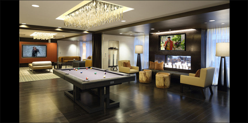 Canada Billiard Maze Pool Table room