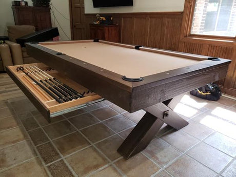 Olhausen Durango pool table matte breckenridge with drawer