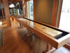 olhausen alexandria shuffleboard table oak