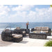 Skyline Design Dynasty Seating Collection black Mushroom detail