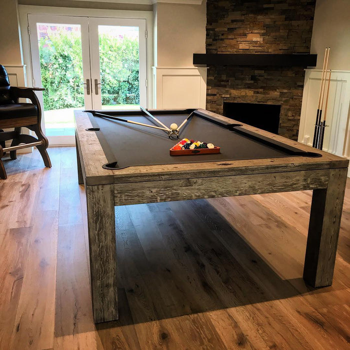 Brunswick Sanibel pool table rustic Brown