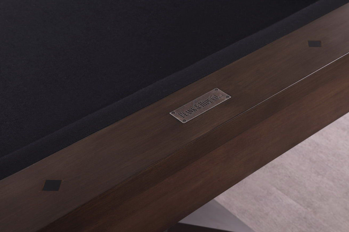 Plank and Hide Wood Vox Pool Table