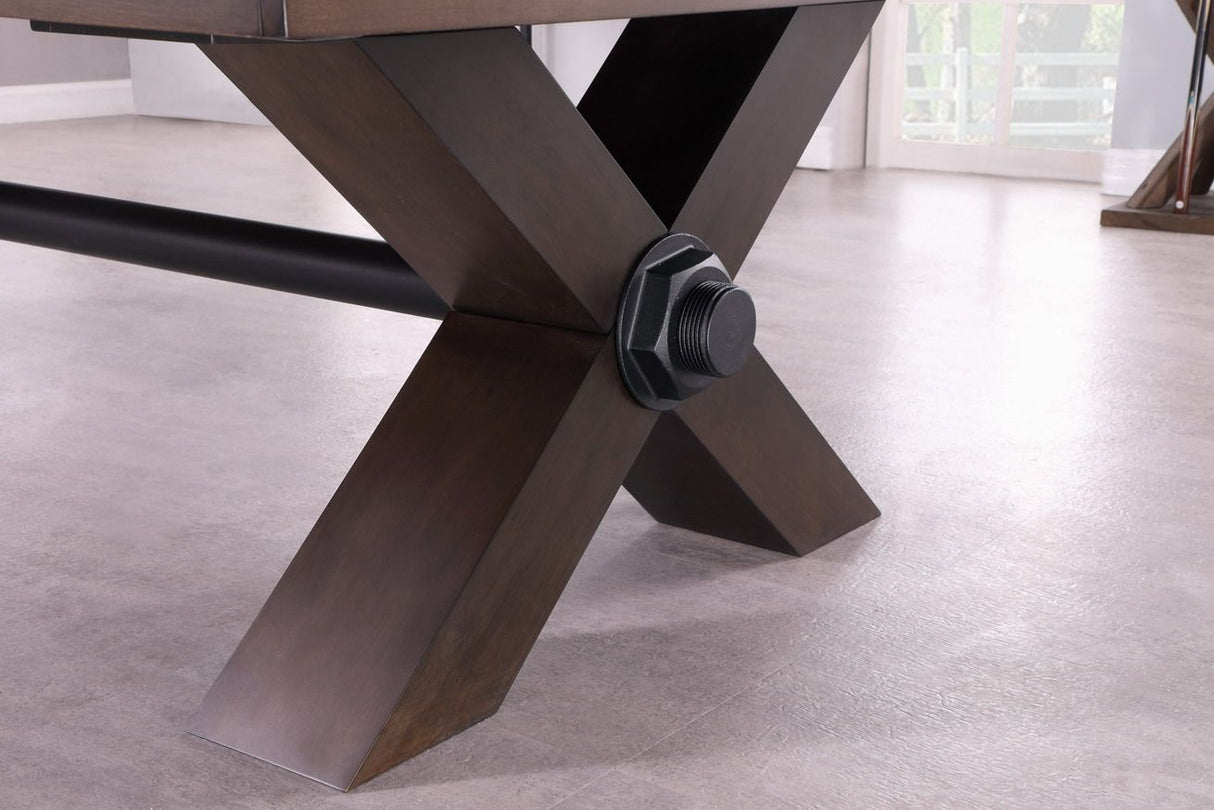 Plank and Hide Wood Vox Pool Table