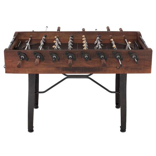 Artisan furniture restoration iron foosball side