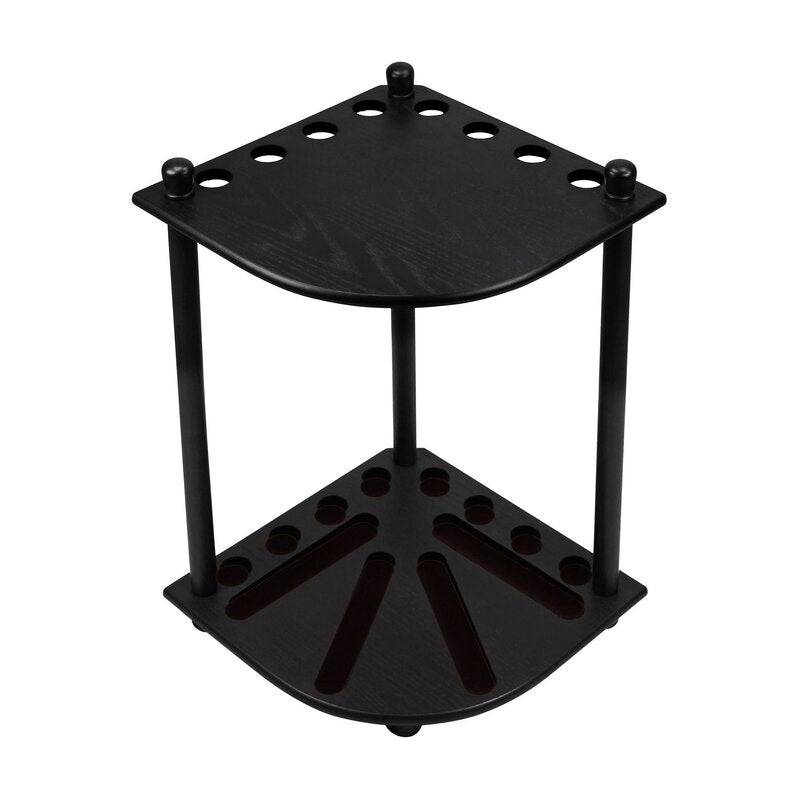 Robbies Basic Corner Floor Cue Accessory Rack — Robbies Billiards