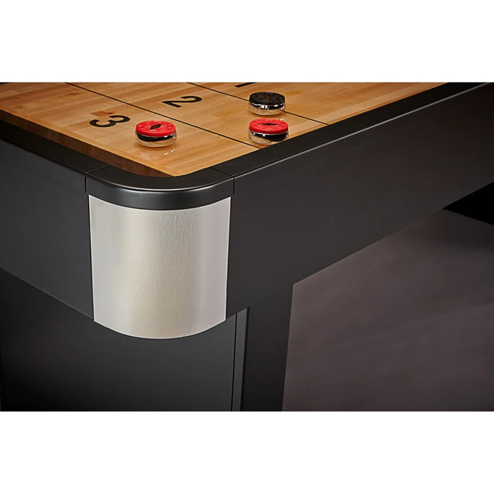 Brunswick delray shuffleboard table corner detail