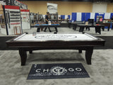chicago pool table modern style rails