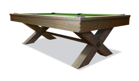 Olhausen Durango pool table matte breckenridge finish stock