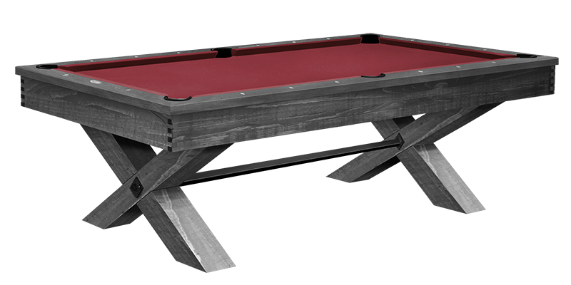 Olhausen Durango pool table matte fossil grey stock