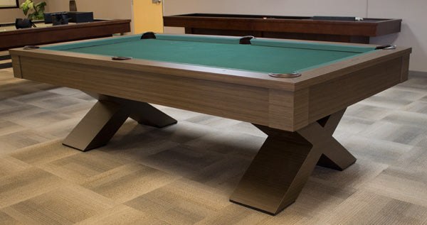 olhausen encore pool table ebony wood stock