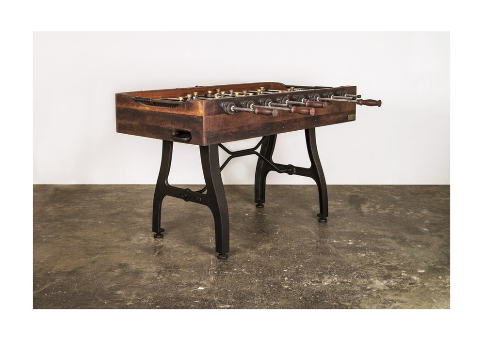 Artisan Furniture Restoration Iron Foosball Table